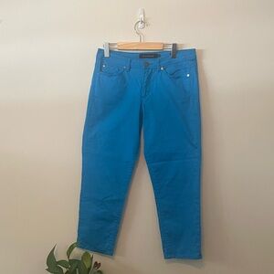 Calvin Klein Bright Blue Cropped Jeans